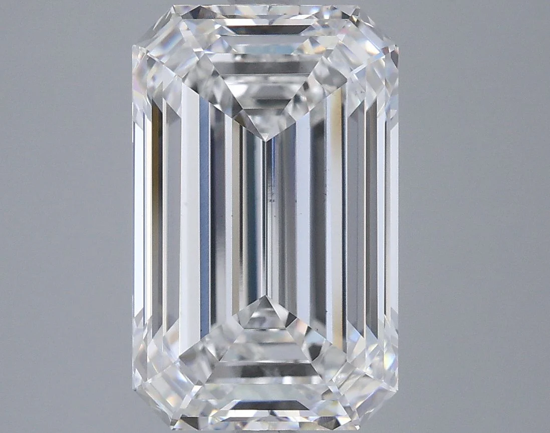 5.05 Carat F-VS1 Emerald Lab Diamond