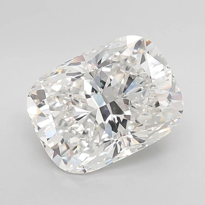 5.05 Carat F-VVS2 Cushion Lab Diamond
