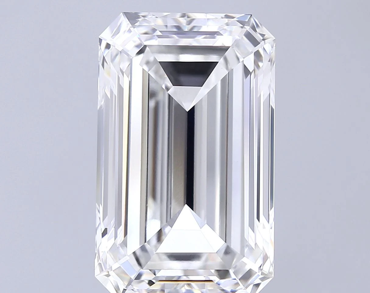 5.06 Carat D-VVS2 Emerald Lab Diamond