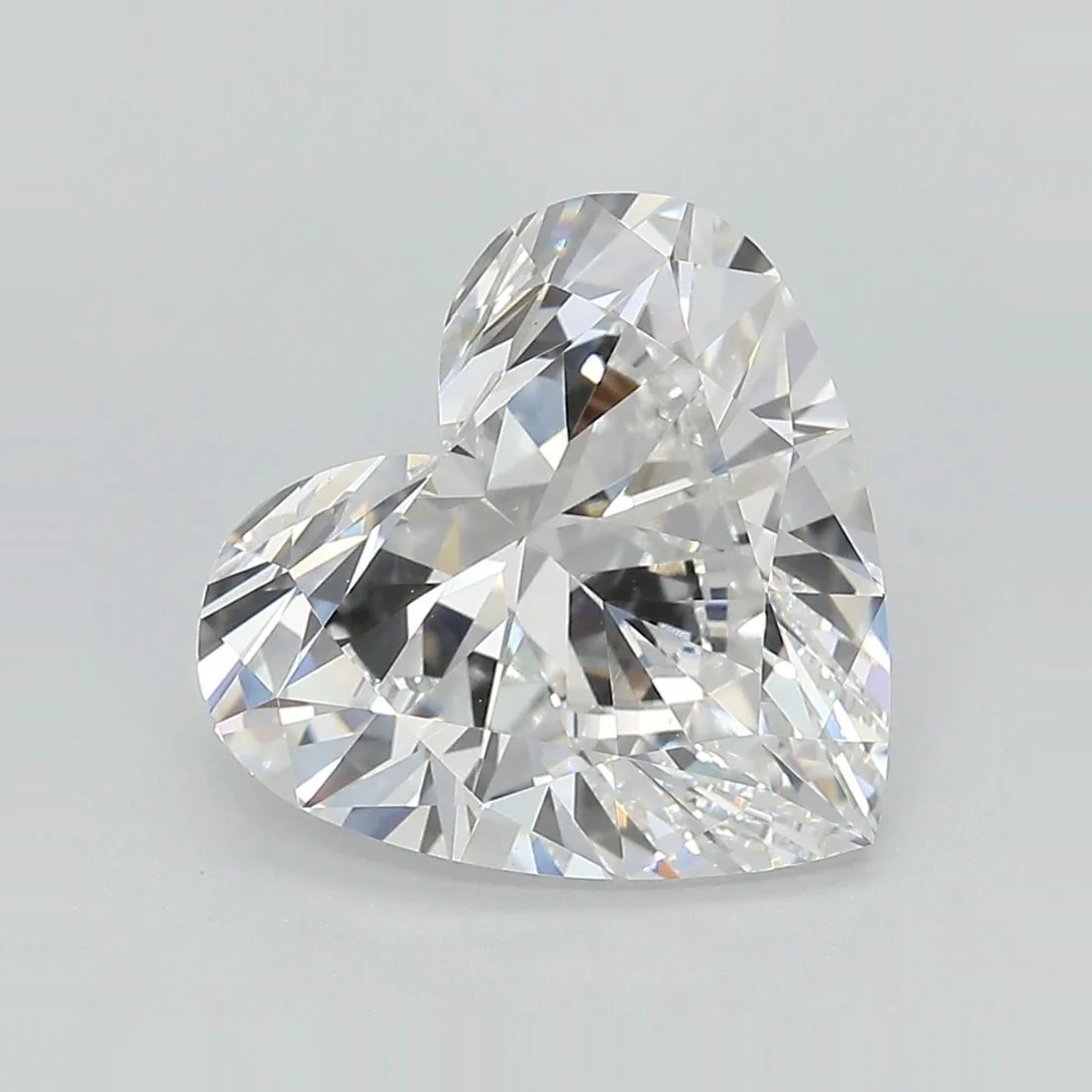 5.06 Carat E-VVS2 Heart Lab Diamond