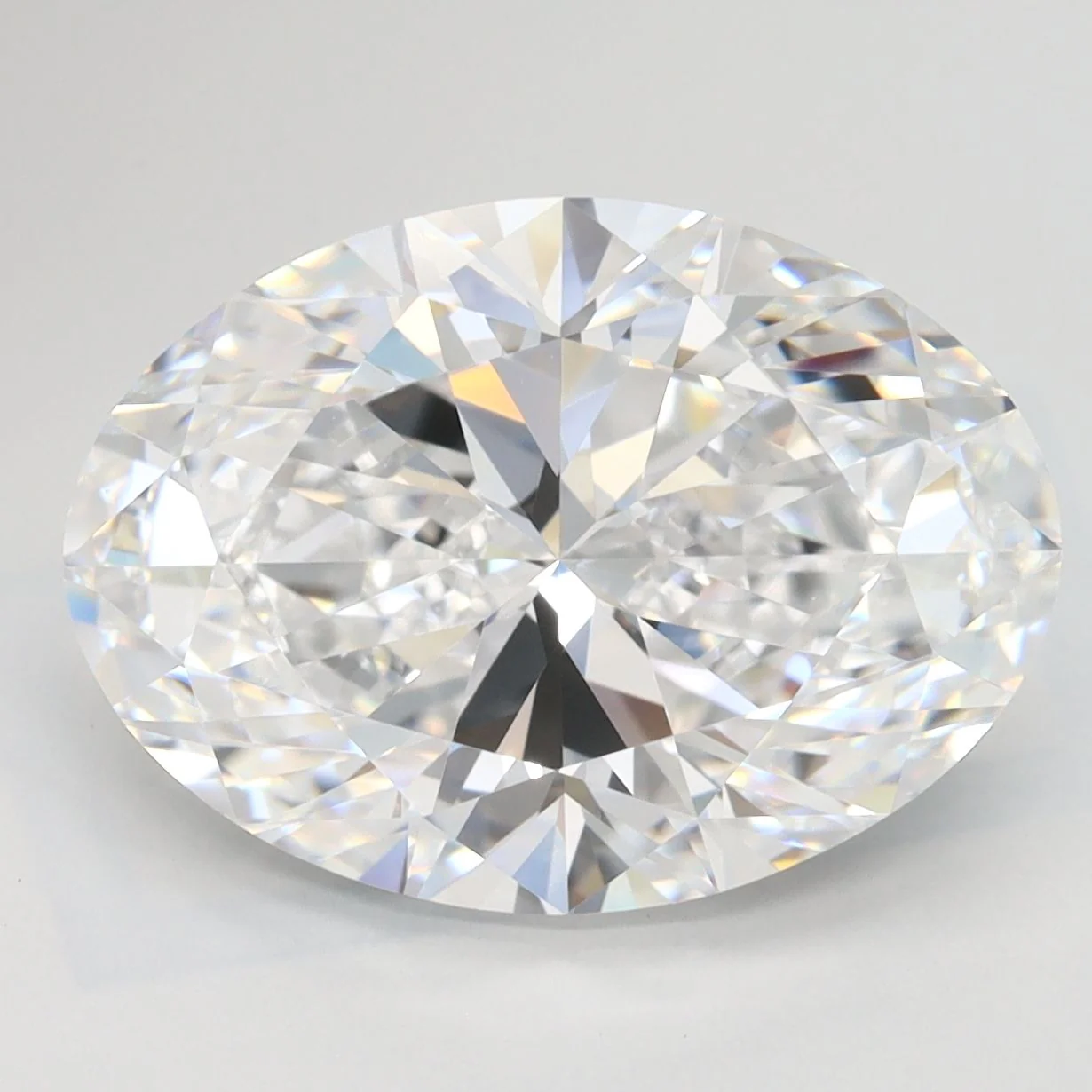 5.07 Carat E-VVS1 Oval Lab Diamond