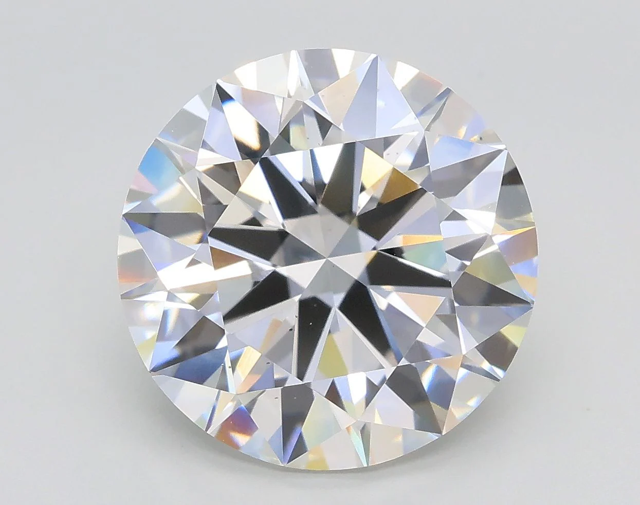 5.07 Carat G-VS2 Round Lab Diamond