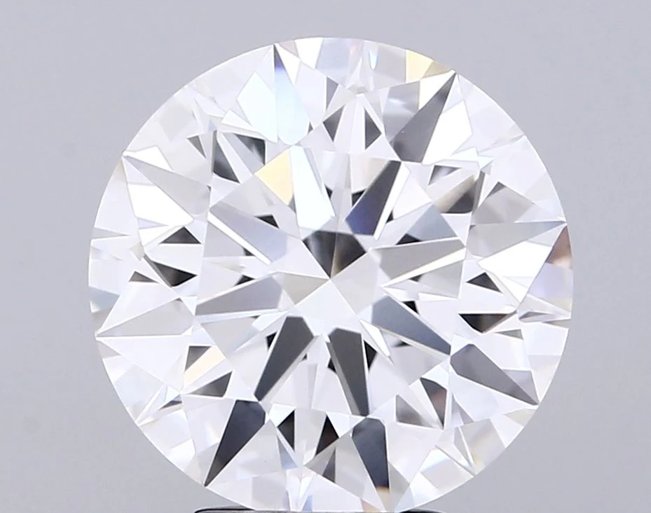 5.08 Carat E-VVS2 Round Lab Diamond