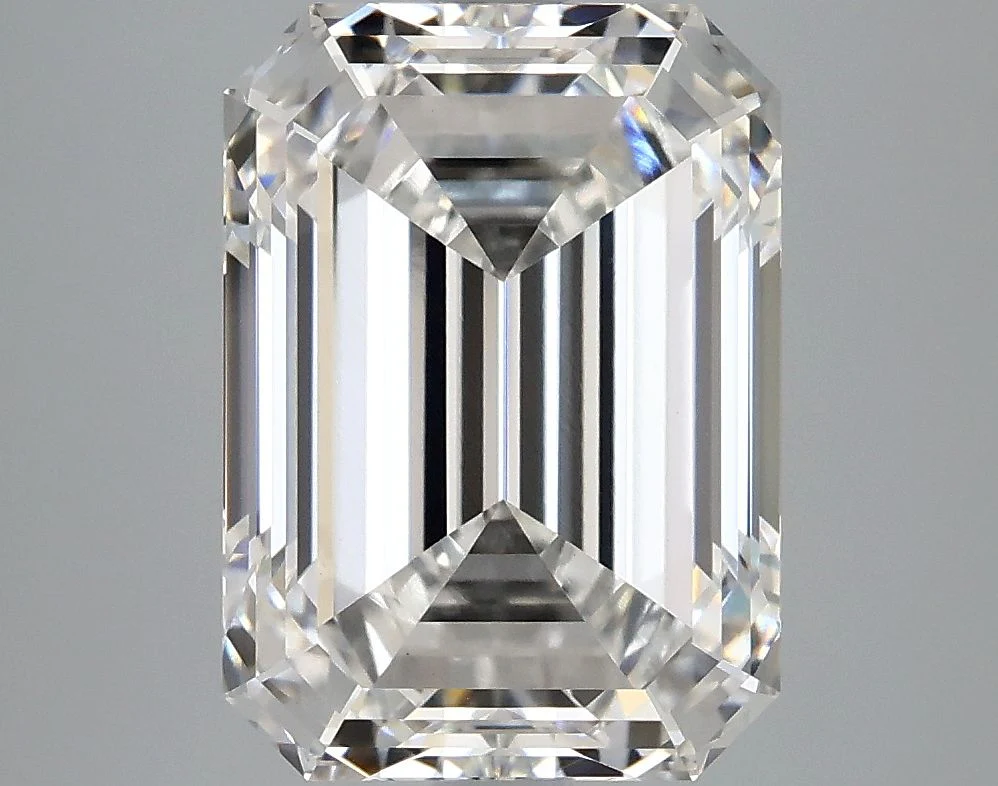 5.1 Carat F-VVS2 Emerald Lab Diamond