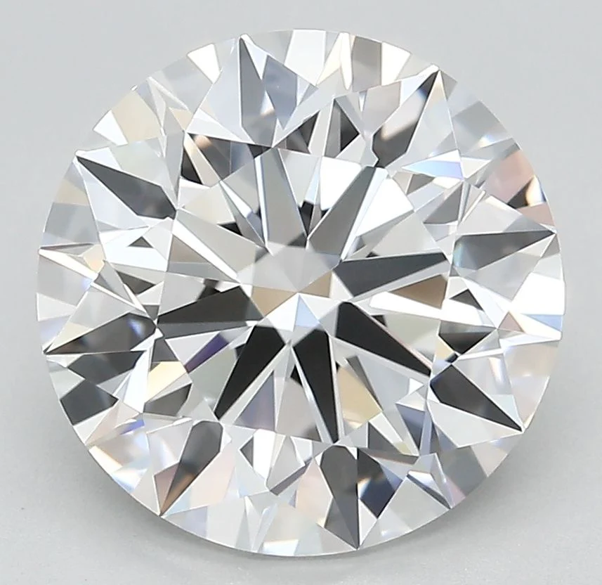 5.25 Carat D-VVS1 Round Lab Diamond