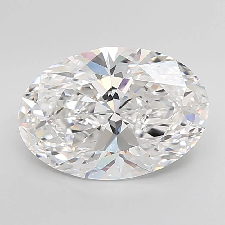 5.60 Carat E-VVS2 Oval Lab Diamond
