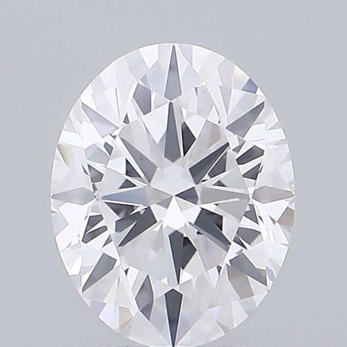 5 Carat D-VS1 Oval Lab Diamond
