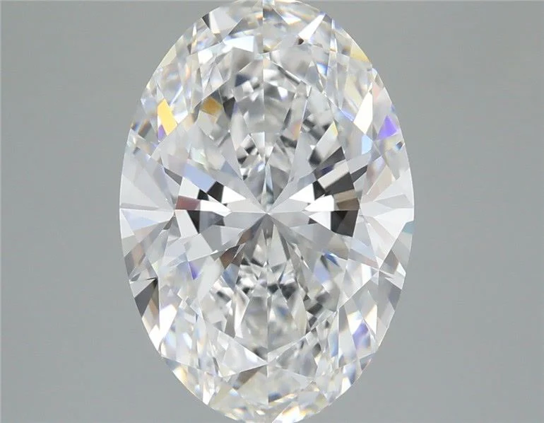 5 Carat E-VVS1 Oval Lab Diamond