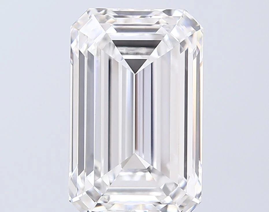 6.01 Carat D-VVS1 Emerald Lab Diamond