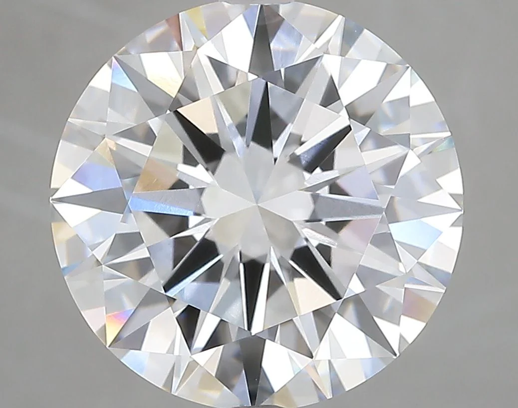 6.02 Carat E-VVS2 Round Lab Diamond