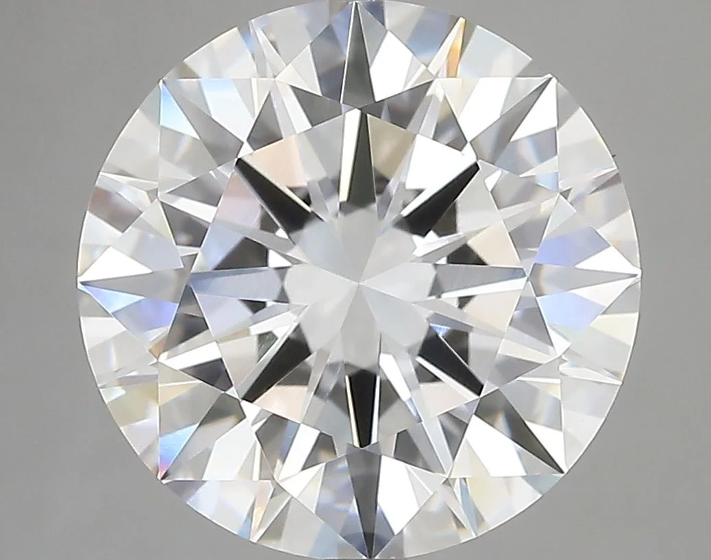 6.03 Carat E-VVS2 Round Lab Diamond