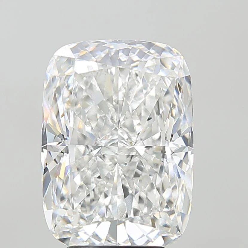 6.04 Carat F-VVS2 Cushion Lab Diamond