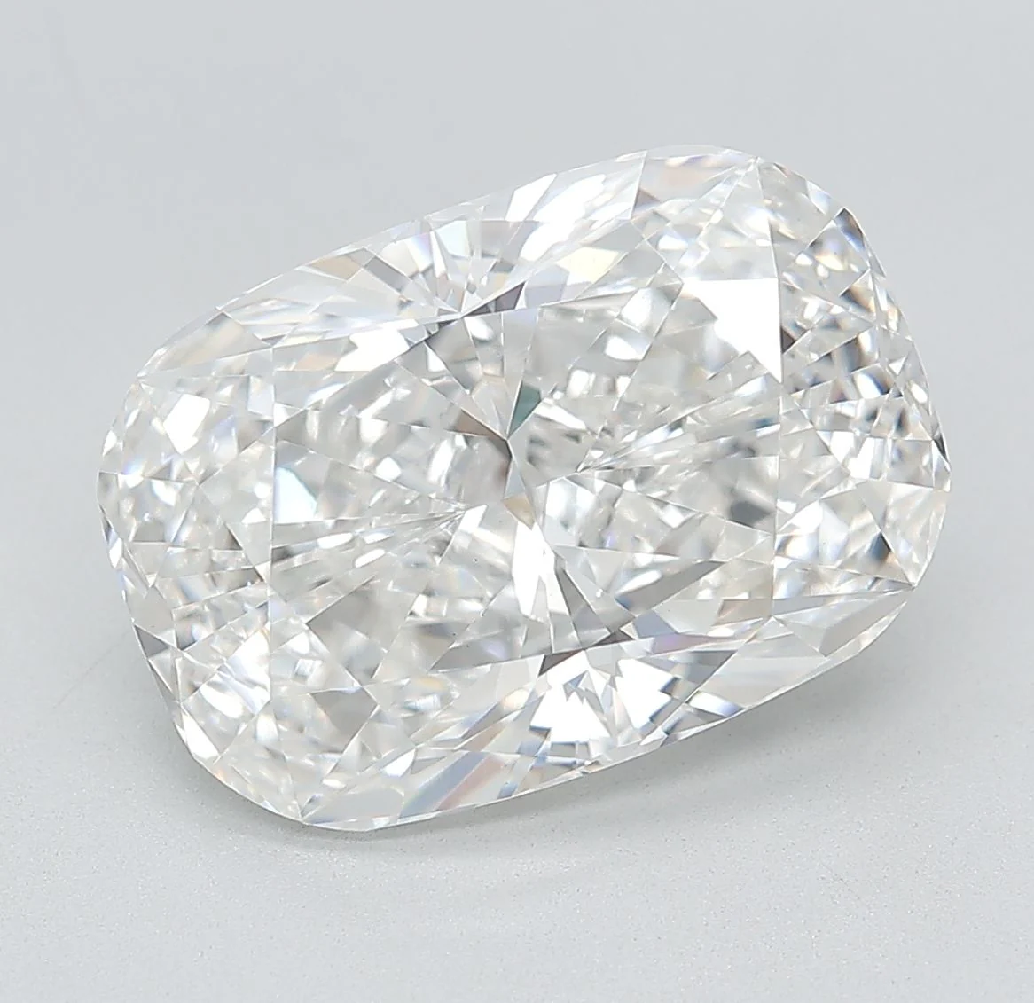 6.15 Carat E-VVS2 Cushion Lab Diamond
