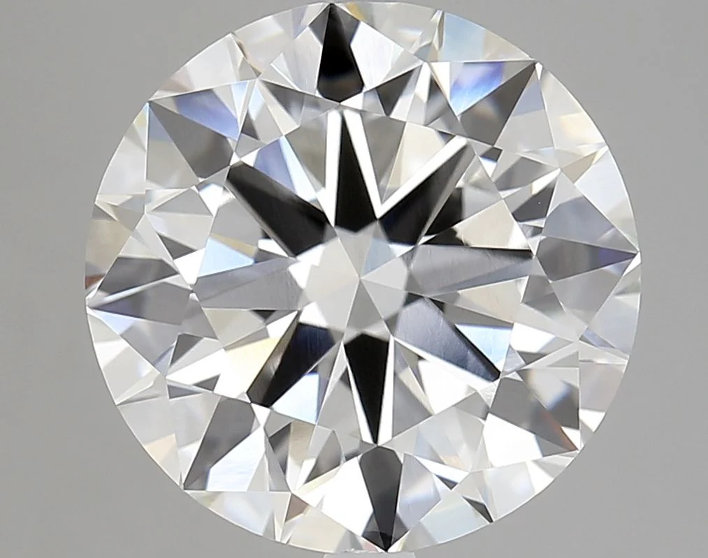 6.51 Carat F-VVS1 Round Lab Diamond