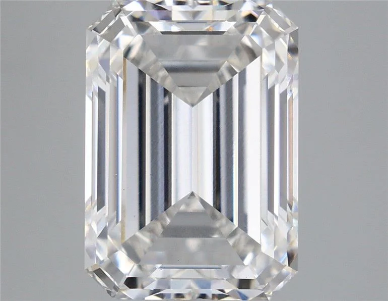 6.52 Carat F-VS1 Emerald Lab Diamond