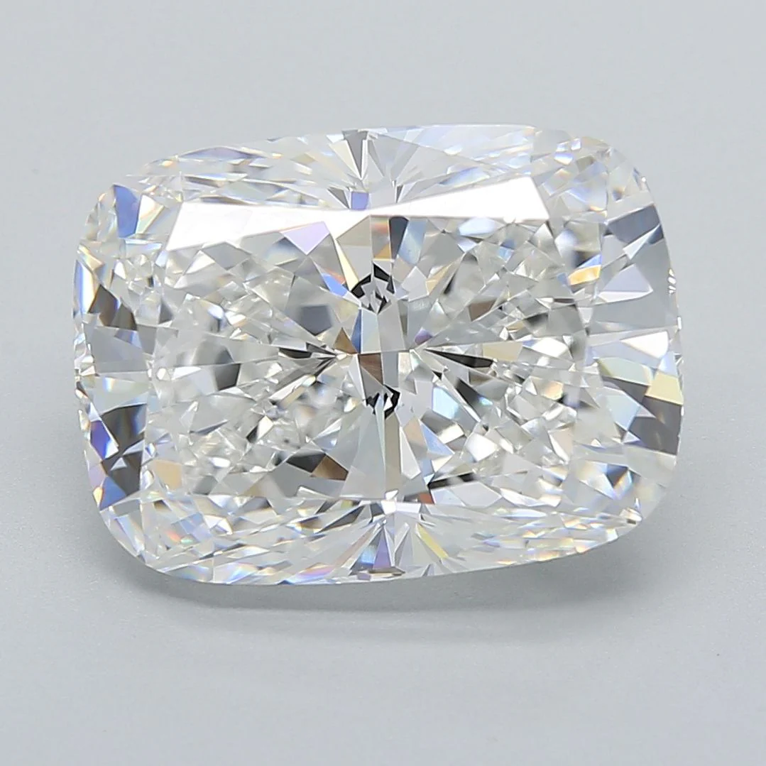 7.03 Carat F-VS1 Cushion Lab Diamond