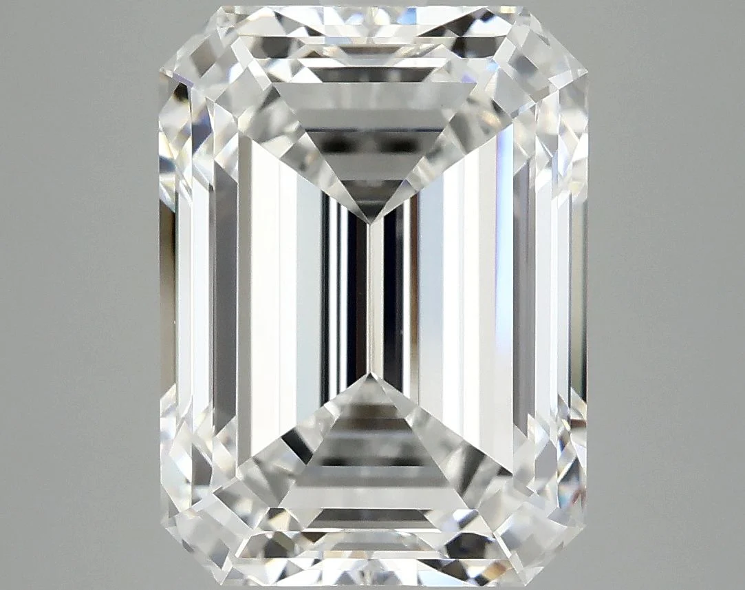 7.17 Carat E-VVS2 Emerald Lab Diamond