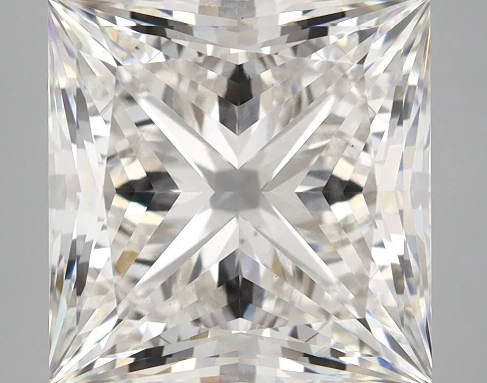 7.74 Carat F-VS1 Princess Lab Diamond