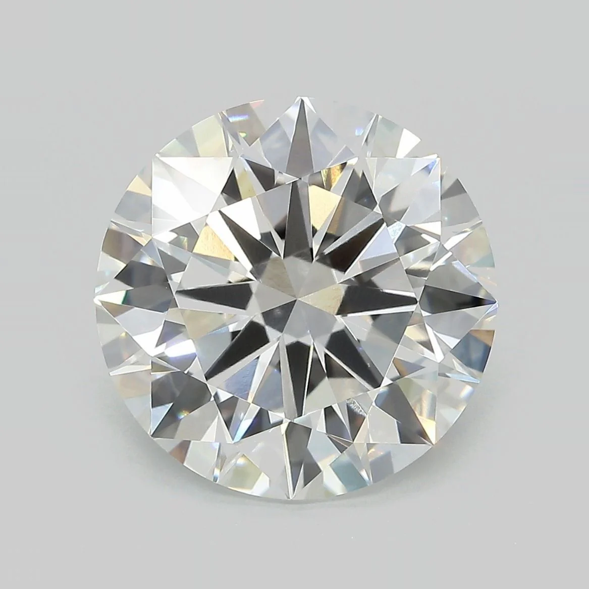 8.08 Carat F-VVS2 Round Lab Diamond