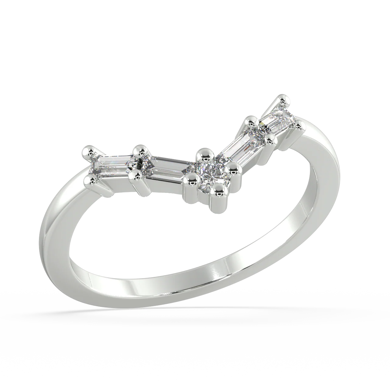 Aetheria Baguette Diamond Ring - Image 12