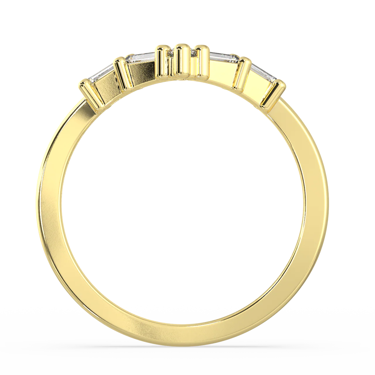 Aetheria Baguette Diamond Ring - Image 3