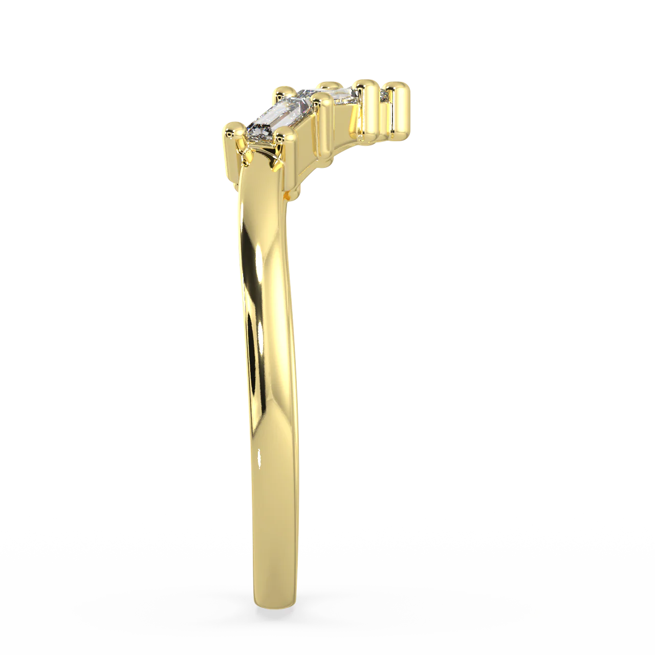 Aetheria Baguette Diamond Ring - Image 4