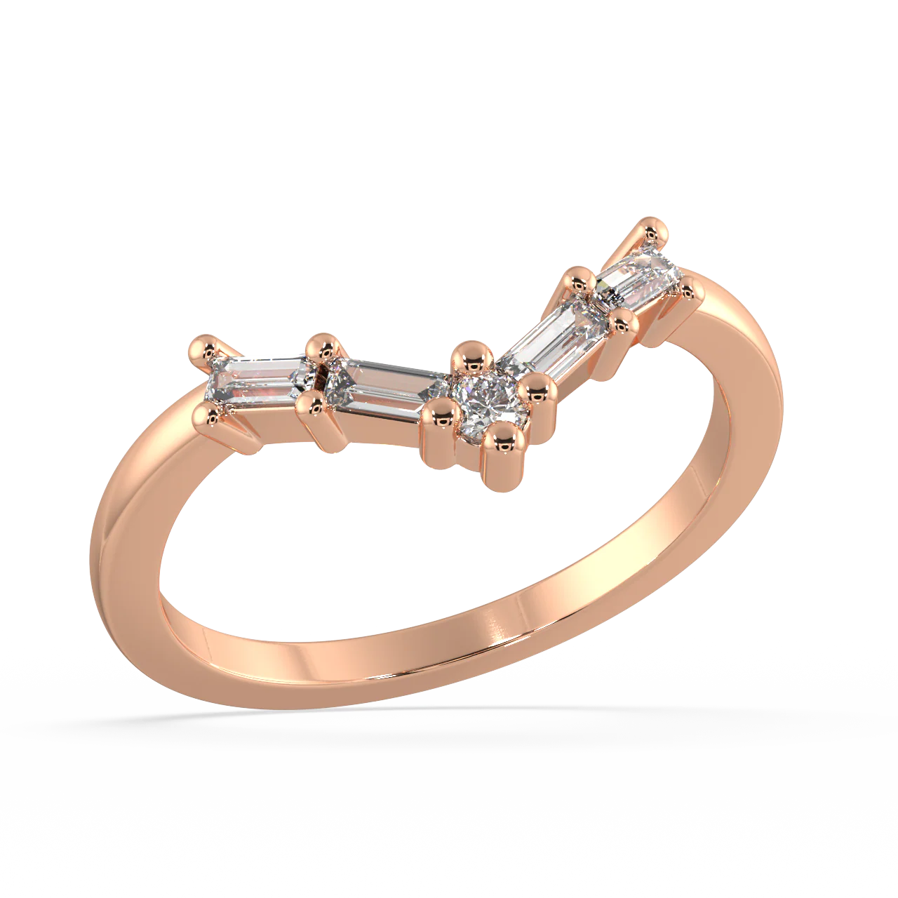Aetheria Baguette Diamond Ring - Image 7