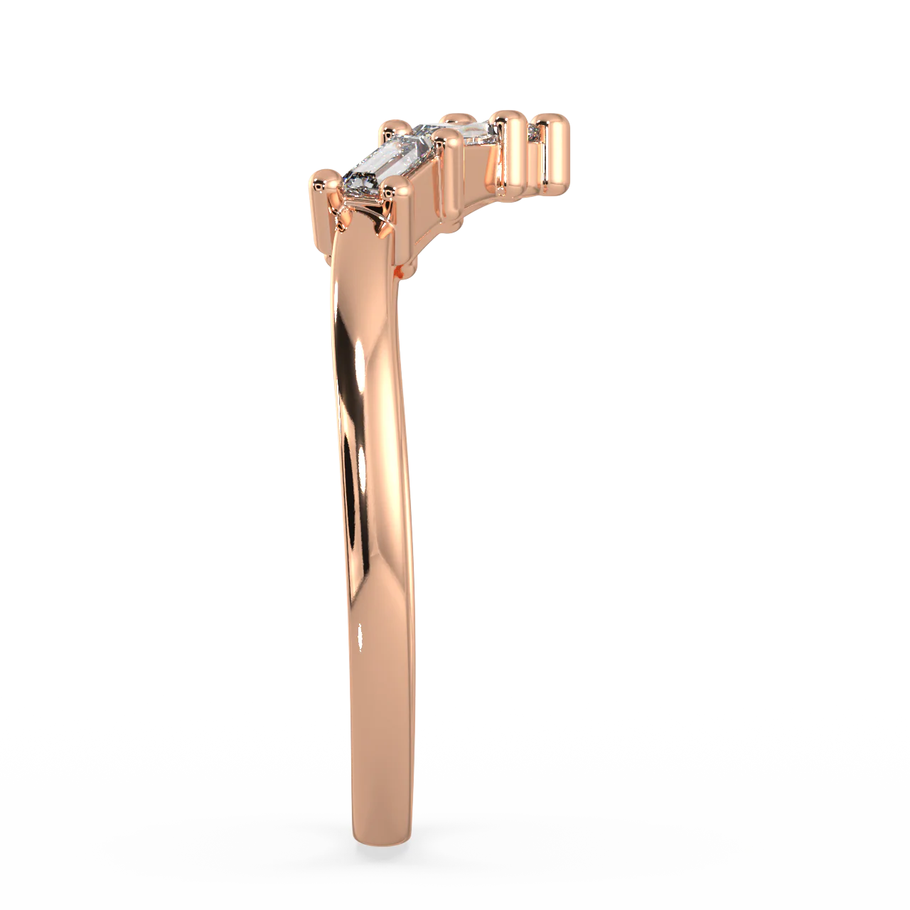 Aetheria Baguette Diamond Ring - Image 9