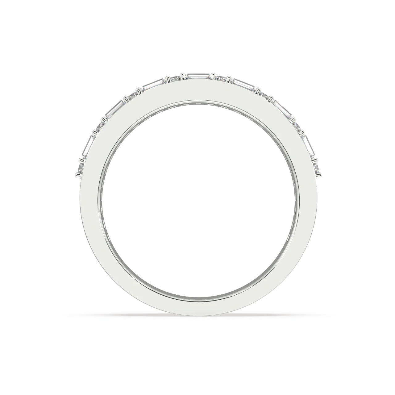 Atlas Baguette Diamond Ring - Image 13