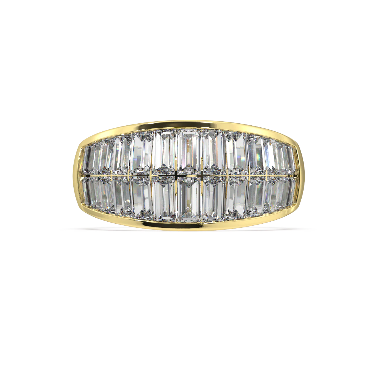 Audrey Baguette Diamond Ring