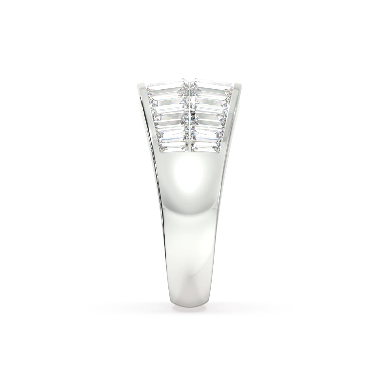 Audrey Baguette Diamond Ring - Image 14