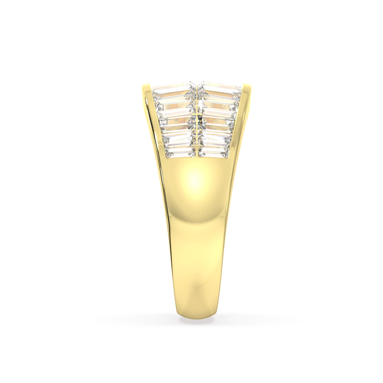Audrey Baguette Diamond Ring - Image 4
