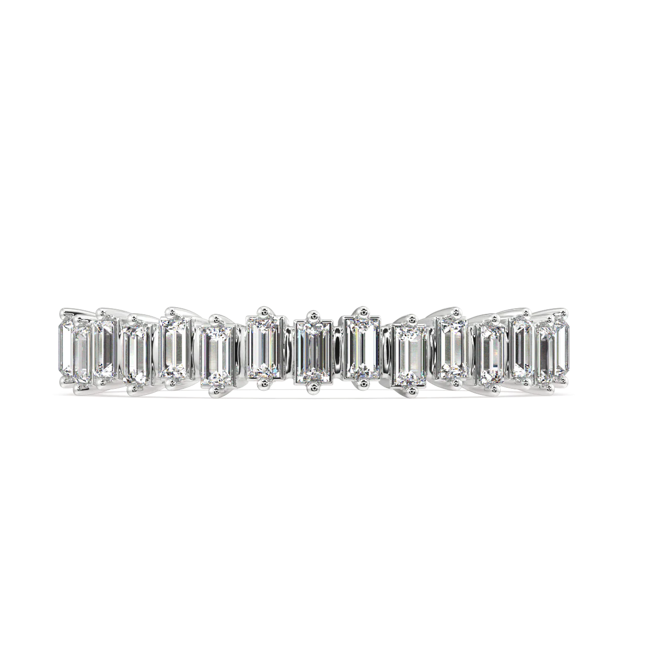 Aurora Baguette Diamond Ring - Image 11
