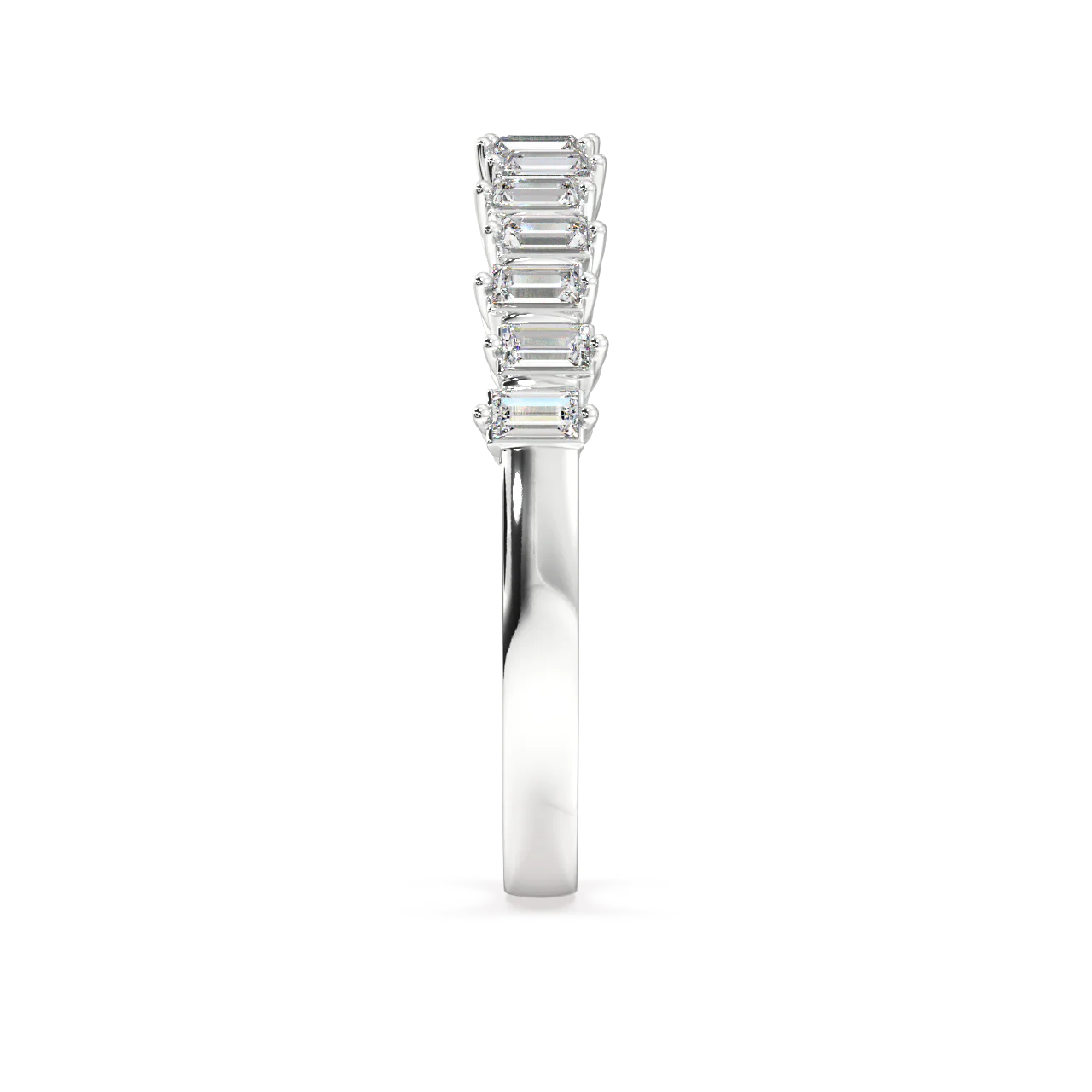 Aurora Baguette Diamond Ring - Image 14