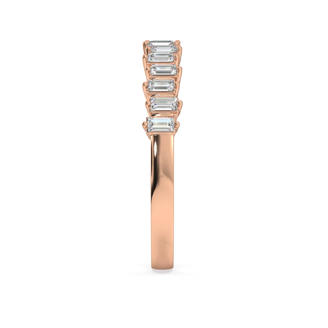 Aurora Baguette Diamond Ring - Image 9