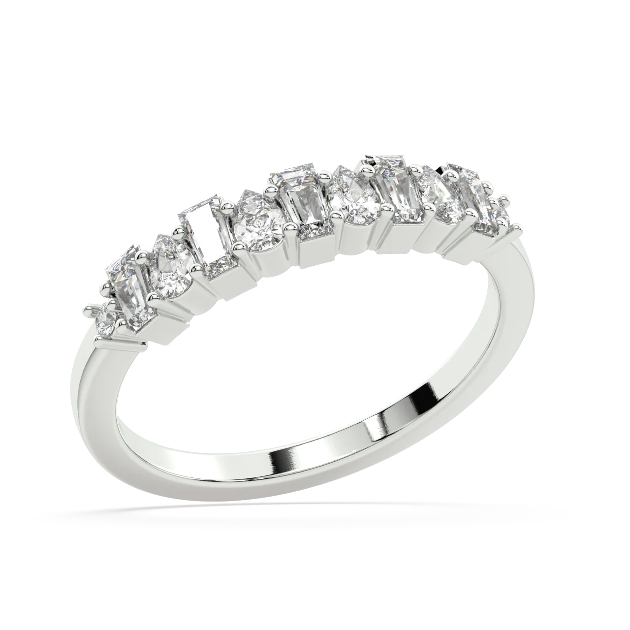 Avalon Baguette Diamond Ring - Image 16