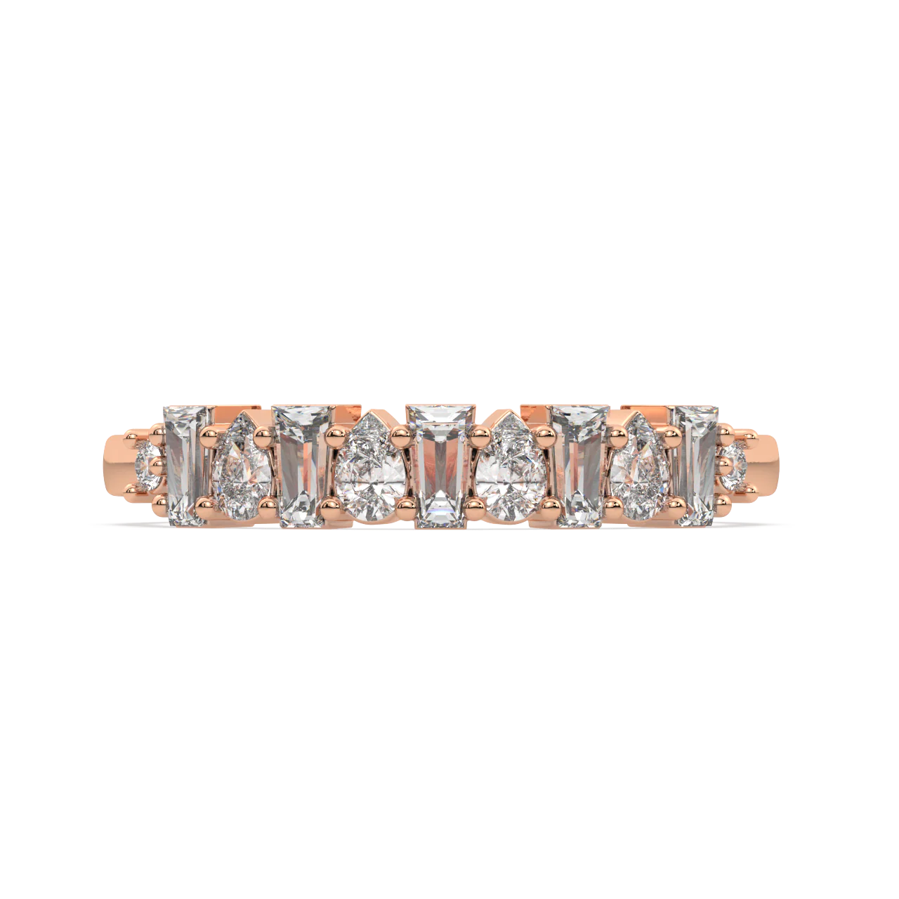 Avalon Baguette Diamond Ring - Image 6