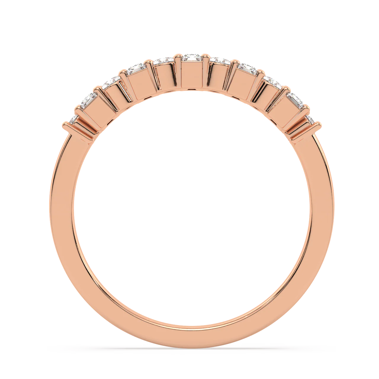 Avalon Baguette Diamond Ring - Image 8