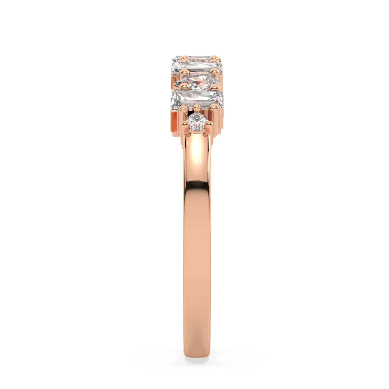 Avalon Baguette Diamond Ring - Image 9