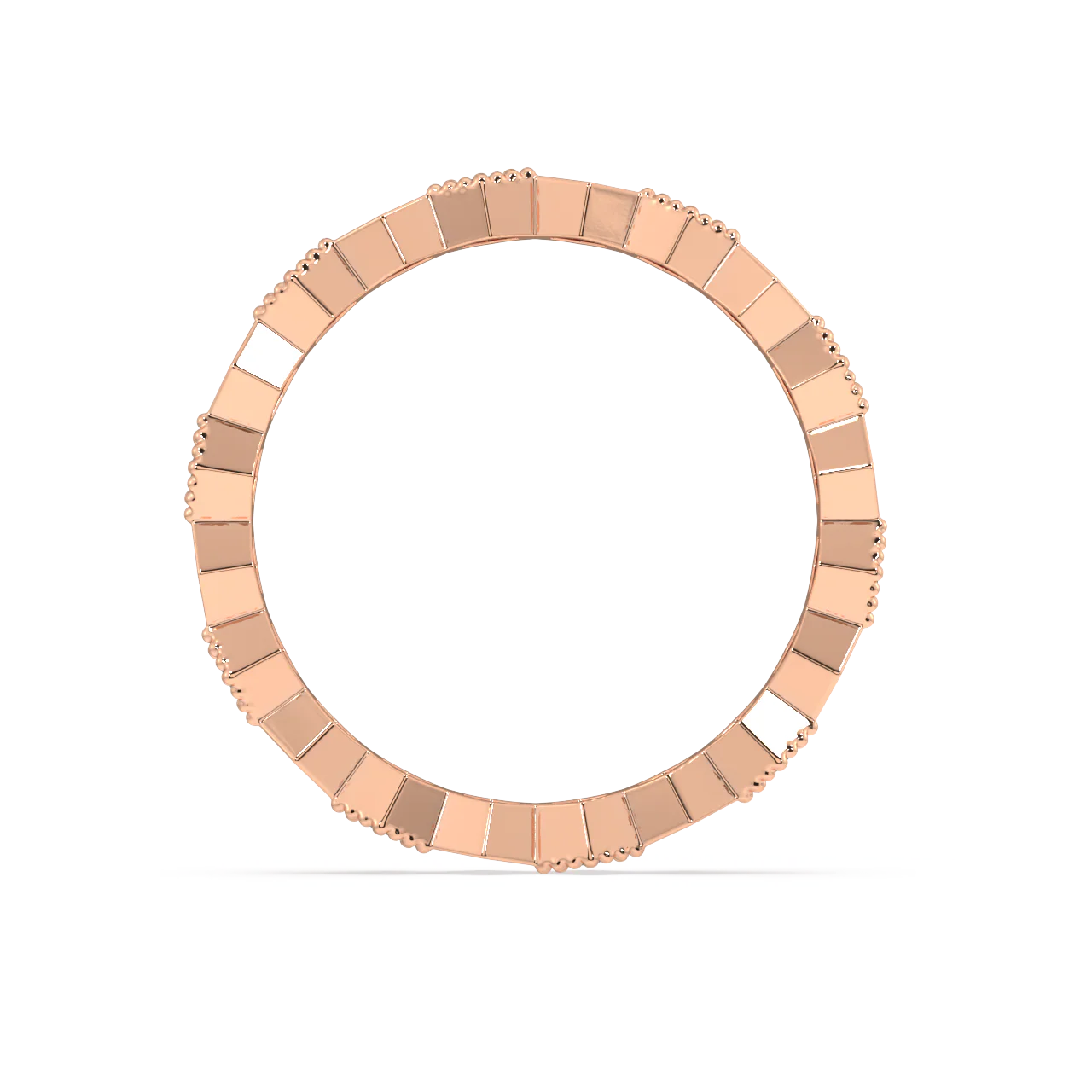 Cascade Round Diamond Ring - Image 7