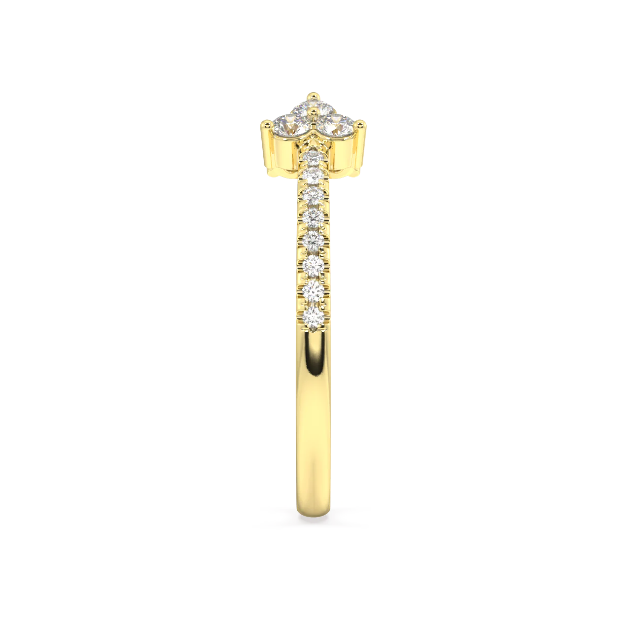 Celestia Round Diamond Ring - Image 4