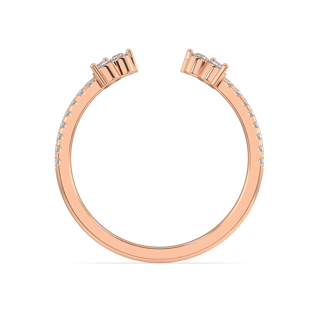 Celestia Round Diamond Ring - Image 8