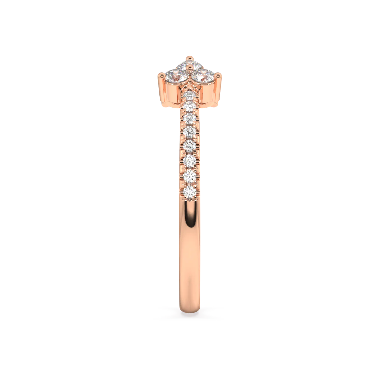 Celestia Round Diamond Ring - Image 9
