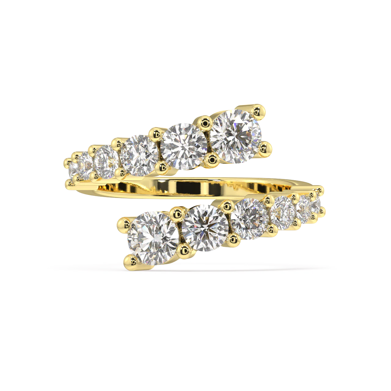 Clementine Round Diamond Ring