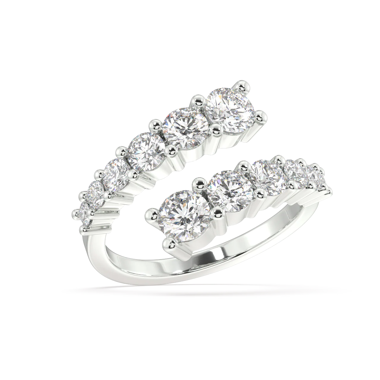 Clementine Round Diamond Ring - Image 12