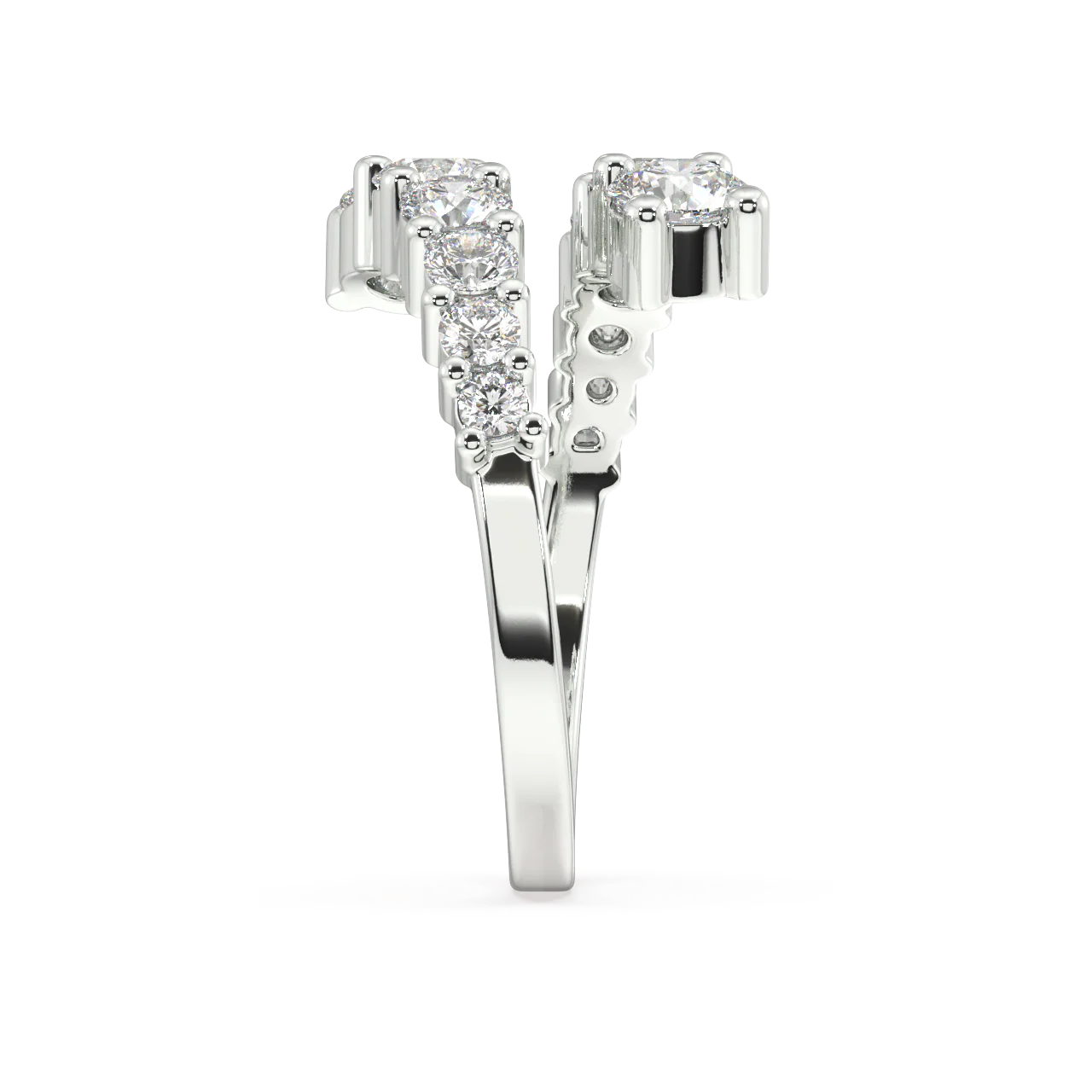 Clementine Round Diamond Ring - Image 14