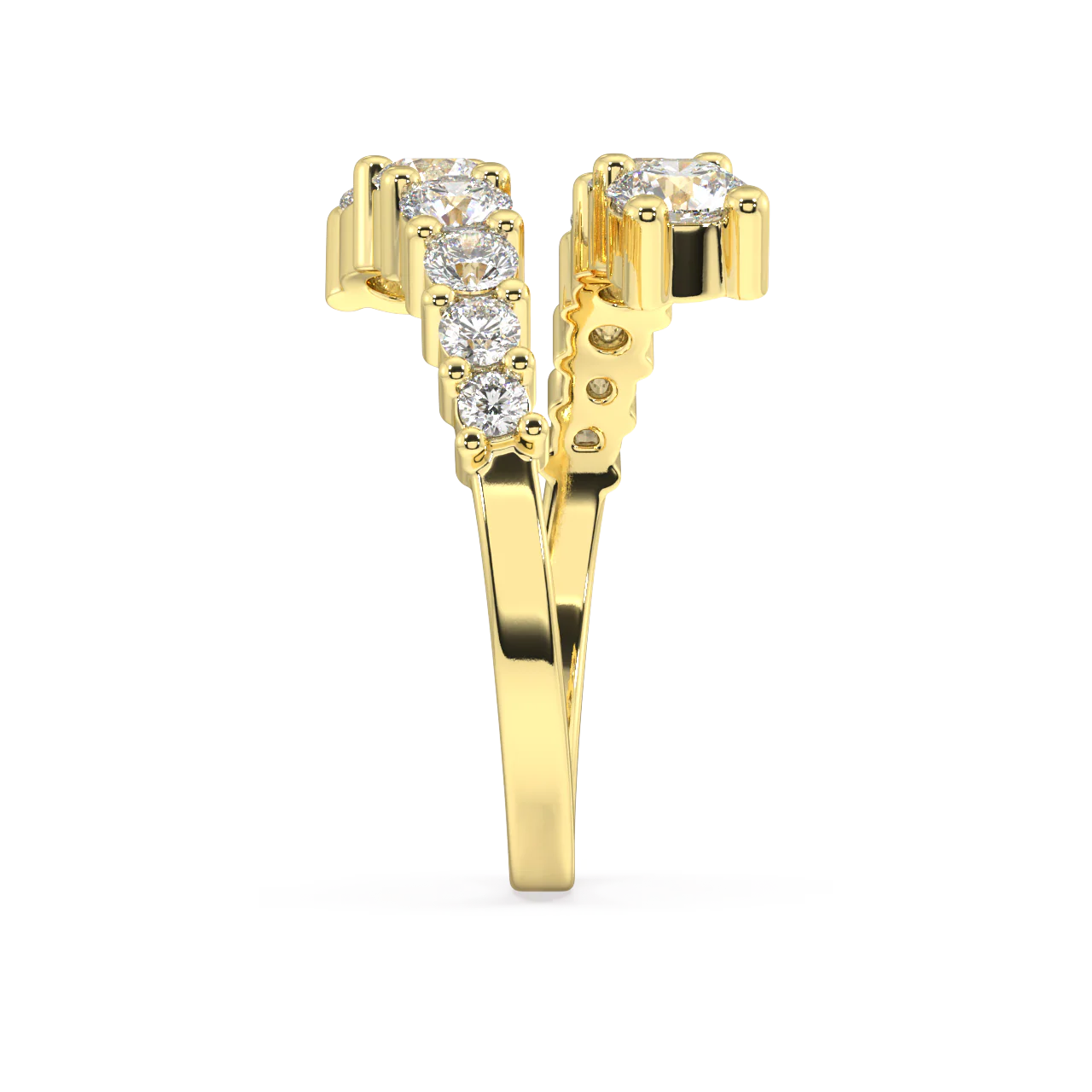 Clementine Round Diamond Ring - Image 4