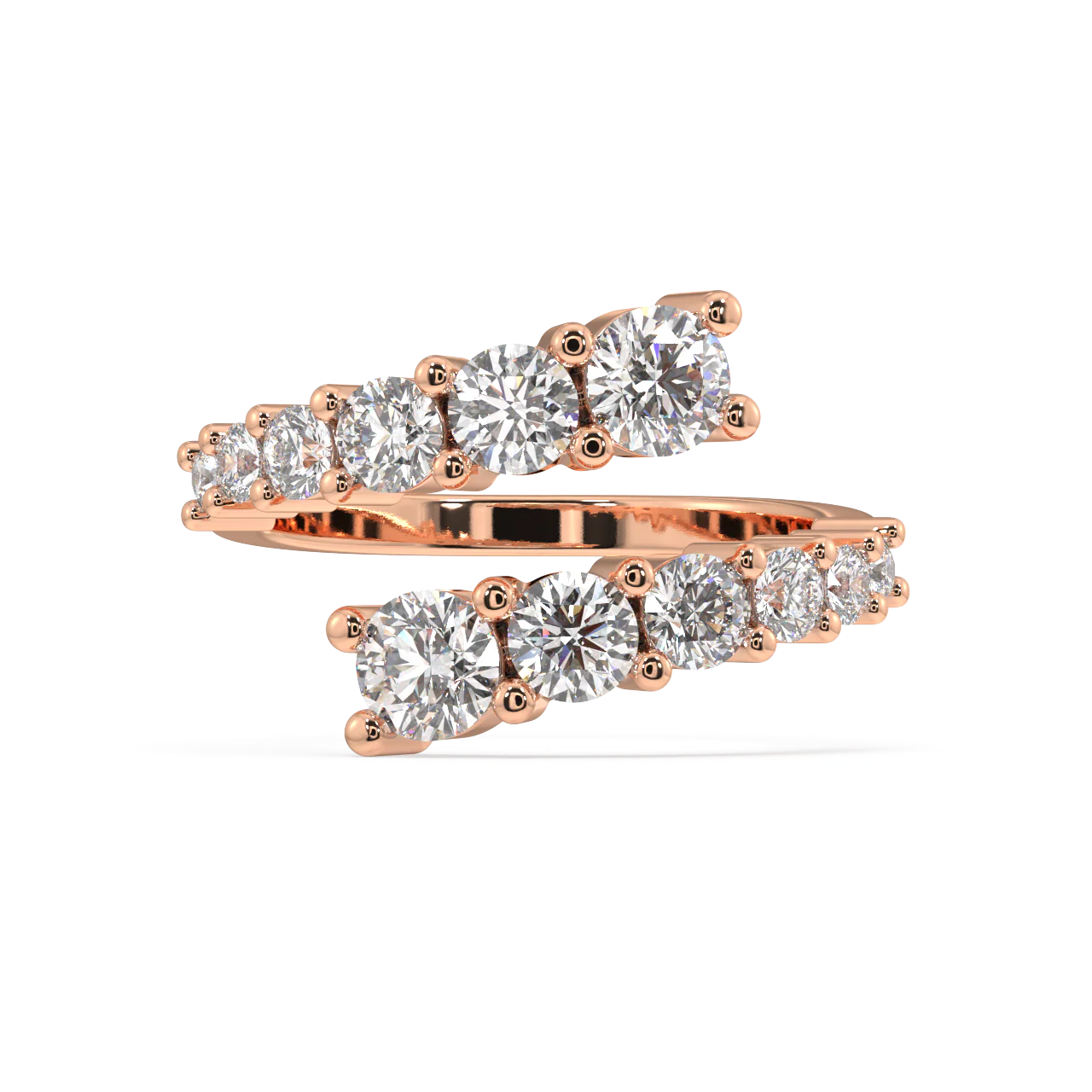 Clementine Round Diamond Ring - Image 6