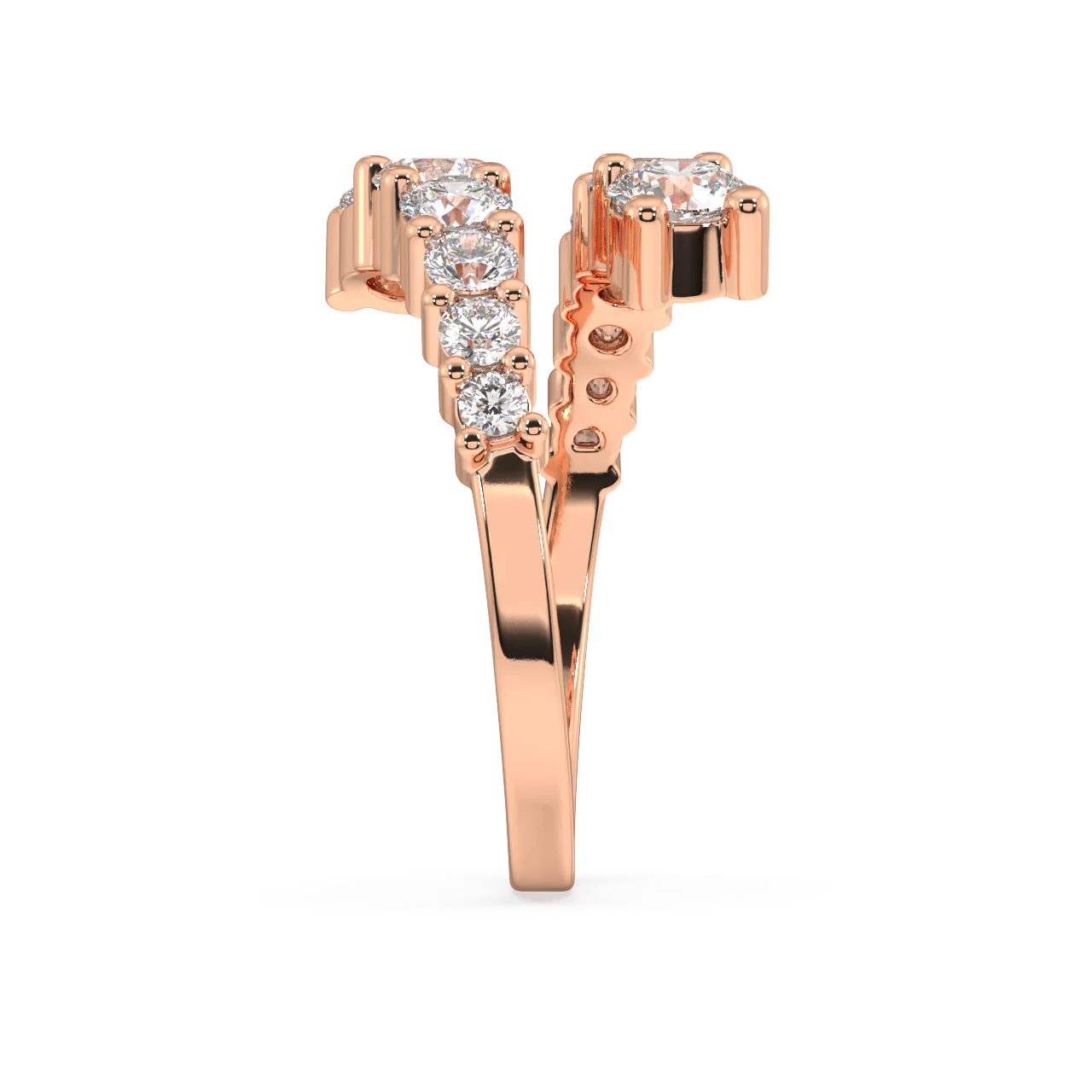 Clementine Round Diamond Ring - Image 9