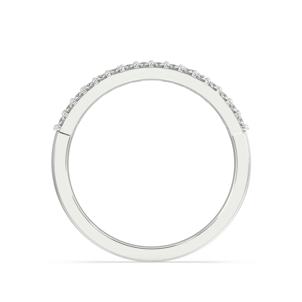 Coral Baguette Diamond Ring - Image 13